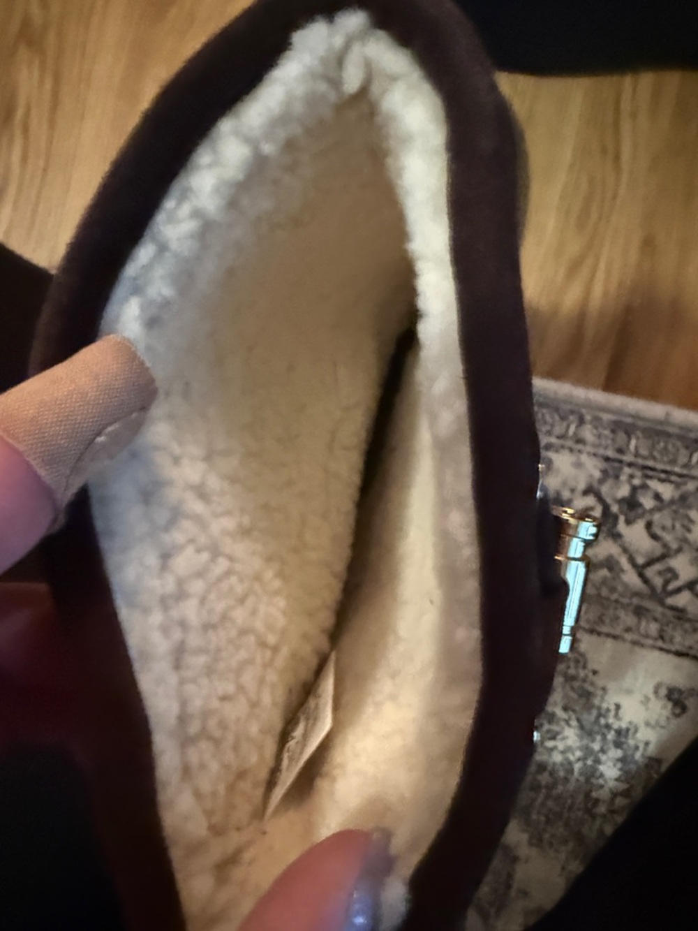 Michael Kors Dark BrownSuede Winter Boots - Picture 4 of 4